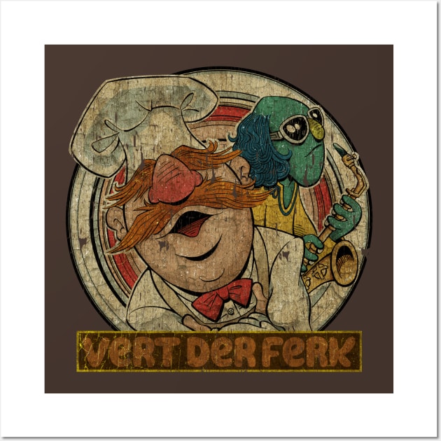 Swedish Chef Vintage Look Wall Art by CANDY MARKET